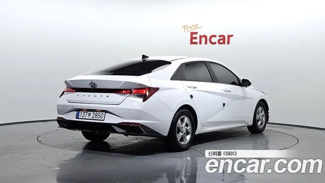 Hyundai Avante (CN7) 2021 Белый из Кореи, фото 3