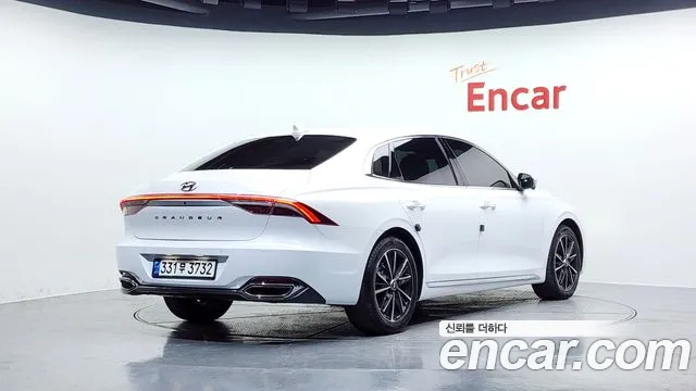 Hyundai The New Grandeur IG 2020 Белый из Кореи, фото 3
