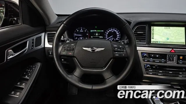 Genesis G80 2018 Черный из Кореи, фото 3