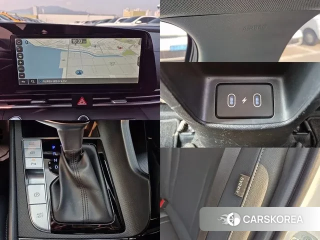 Hyundai The New Avante (CN7) 2024 Белый из Кореи, фото 3