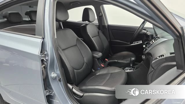 Hyundai Accent (New type) 2018 Небесно-голубой из Кореи, фото 3