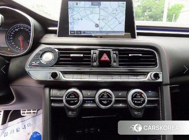 Genesis G70 2018 Синий из Кореи, фото 3