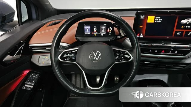 Volkswagen ID.4 2023 Синий из Кореи, фото 3