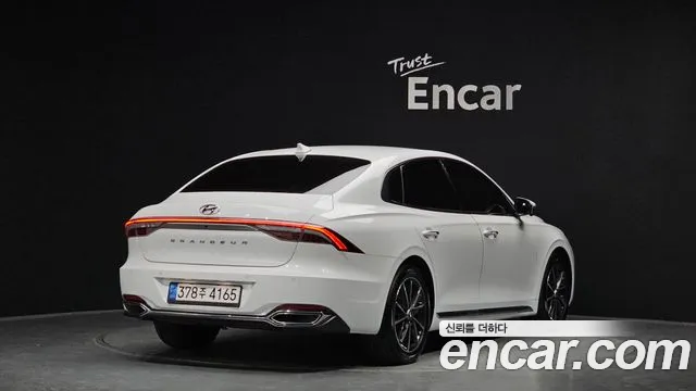 Hyundai The New Grandeur IG 2020 Белый из Кореи, фото 3