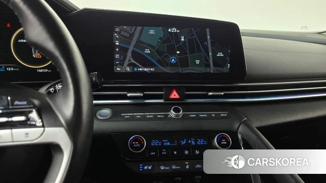 Hyundai Avante Hybrid (CN7) 2021 Белый из Кореи, фото 3