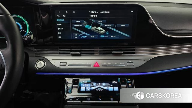 Hyundai The New Grandeur IG Hybrid 2021 Черный из Кореи, фото 3