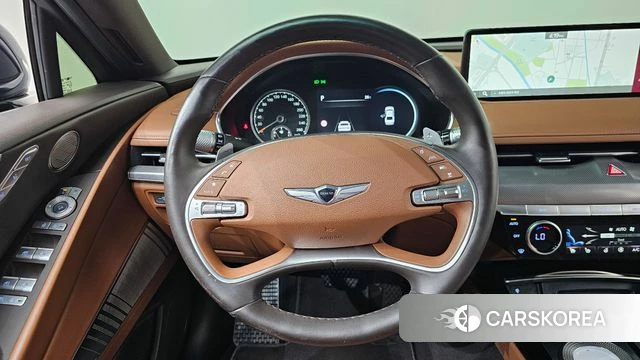 Genesis G80 (RG3) 2021 Небесно-голубой из Кореи, фото 3