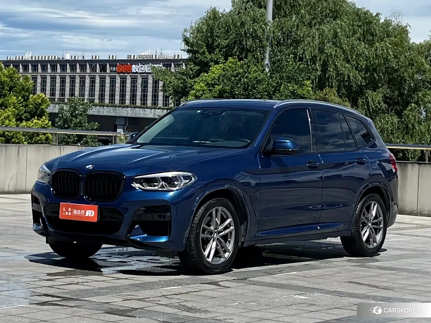 BMW X3 2019 Синий из Китая, фото 3