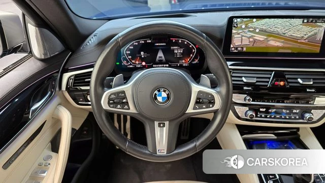 BMW 5 Series (G30) 2021 Синий из Кореи, фото 3