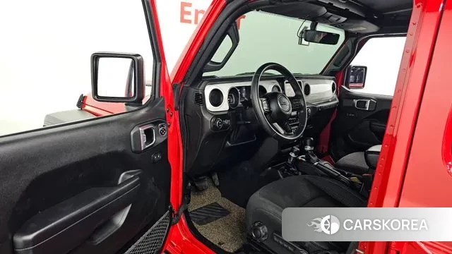 Jeep Wrangler (JL) 2021 Красный из Кореи, фото 3