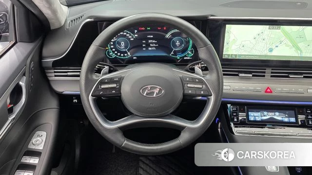 Hyundai The New Grandeur IG Hybrid 2021 Серый из Кореи, фото 3