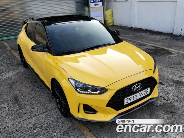 Hyundai Veloster (JS) 2019 Желтый из Кореи, фото 3