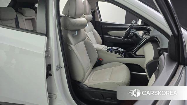 Hyundai Tucson Hybrid (NX4) 2022 Белый из Кореи, фото 3