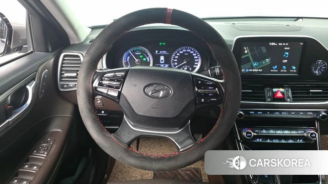 Hyundai Grandeur IG Hybrid 2018 Серебряный из Кореи, фото 3