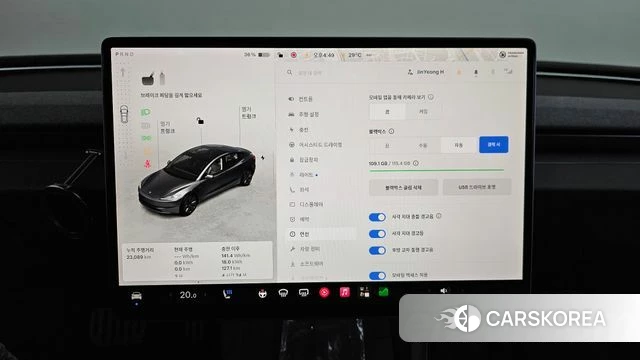 Tesla Model 3 2024 Серый из Кореи, фото 3