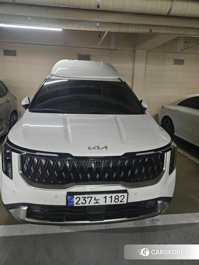 Kia The New Carnival 4th Generation 2024 Белый из Кореи, фото 3