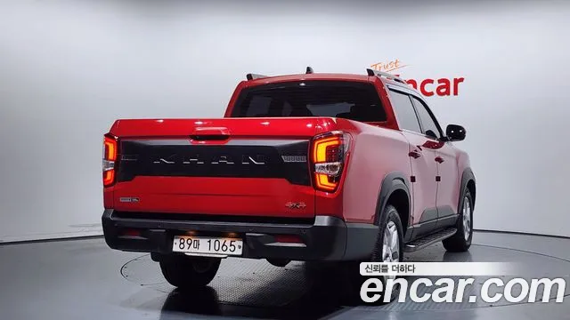 Ssangyong The New Rexton Sports Cannes 2021 Красный из Кореи, фото 3