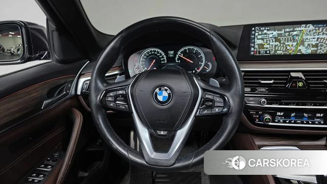 BMW 5 Series (G30) 2018 Синий из Кореи, фото 3