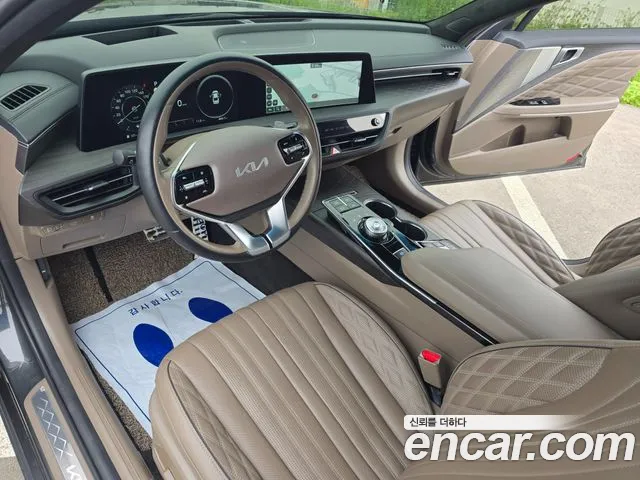 Kia K8 2022 Серый из Кореи, фото 3