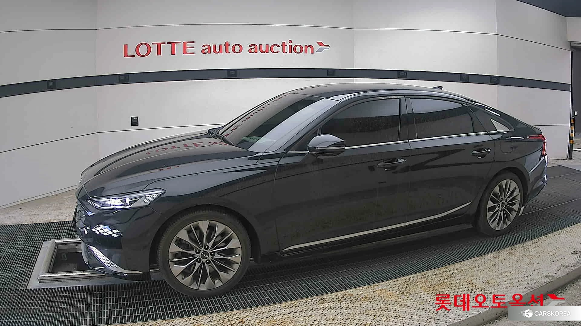 Kia K8 2022 Aurora Black Pearl из Кореи, фото 3