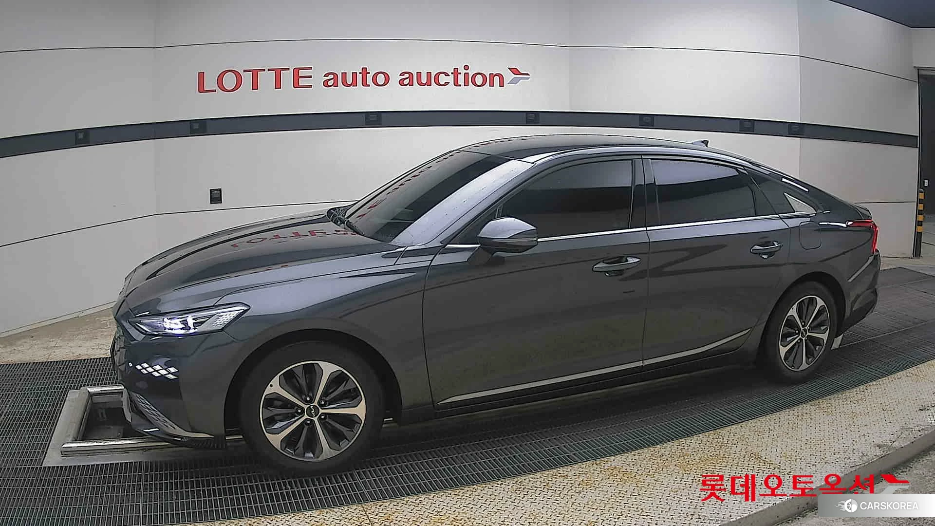 Kia K8 Hybrid 2022 Interstellagray из Кореи, фото 3