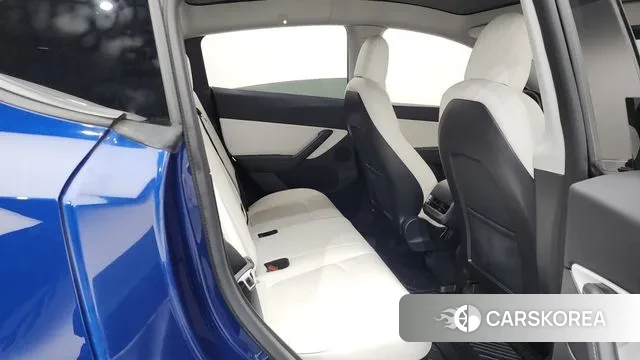 Tesla Model Y 2021 Синий из Кореи, фото 3