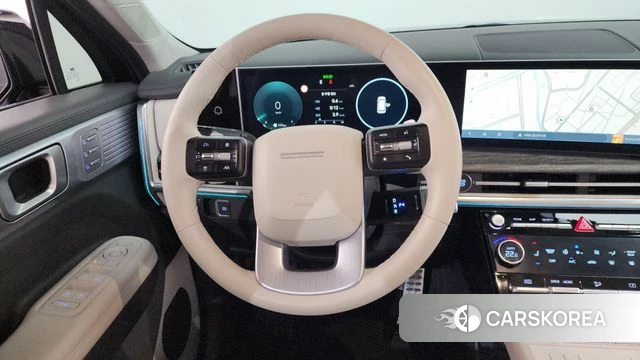 Hyundai Santa Fe (MX5) 2024 Черный из Кореи, фото 3