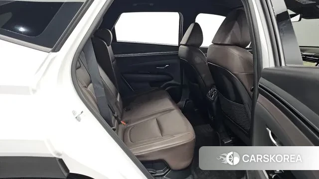 Hyundai Tucson Hybrid (NX4) 2023 Белый из Кореи, фото 3