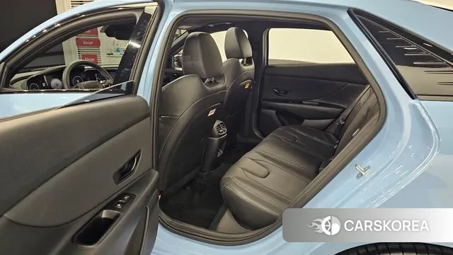 Hyundai The New Avante (CN7) 2023 Небесно-голубой из Кореи, фото 3