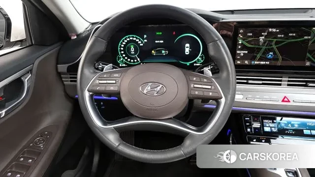 Hyundai The New Grandeur IG Hybrid 2020 Белый из Кореи, фото 3