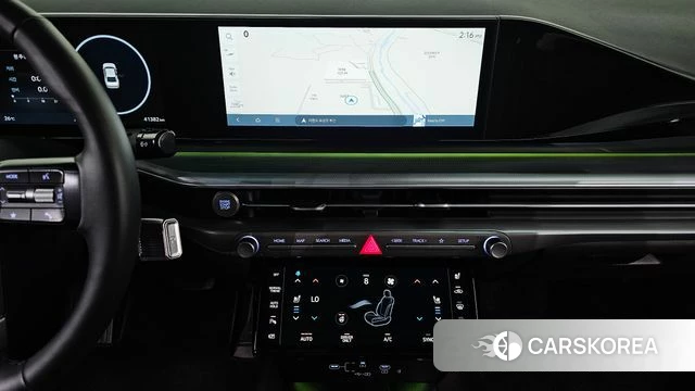Hyundai Grandeur Hybrid (GN7) 2023 Черный из Кореи, фото 3