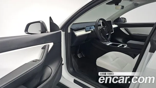 Tesla Model Y 2022 Белый из Кореи, фото 3