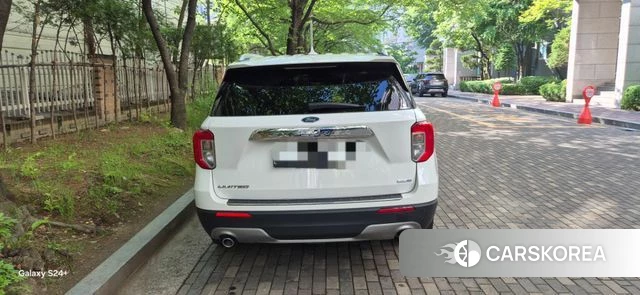 Ford Explorer 6th Generation 2020 Белый из Кореи, фото 3