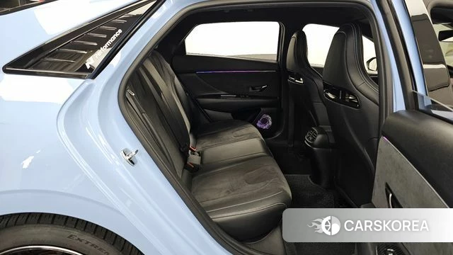 Hyundai Avante (CN7) 2022 Небесно-голубой из Кореи, фото 3