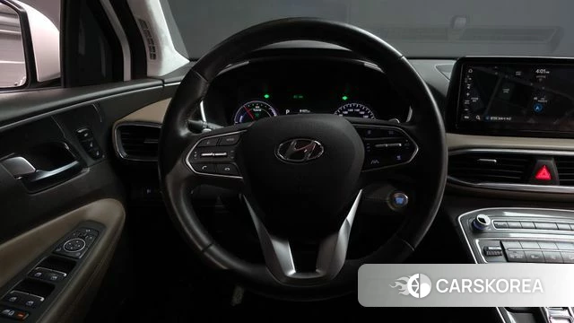 Hyundai The New Santa Fe 2023 Белый из Кореи, фото 3