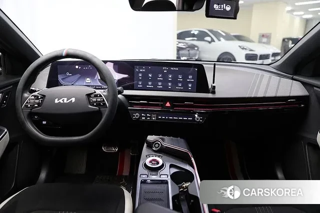 Kia EV6 2022 Синий из Кореи, фото 3