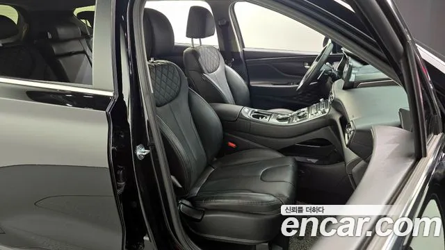 Hyundai The New Santa Fe 2022 Черный из Кореи, фото 3