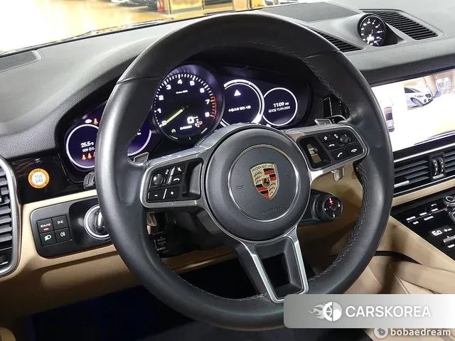 Porsche Cayenne (PO536) 2023 Черный из Кореи, фото 3