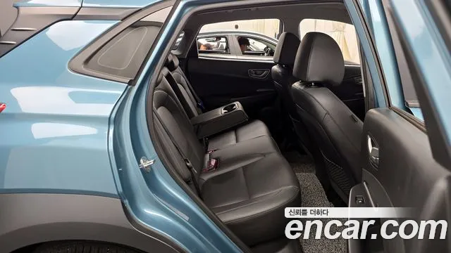 Hyundai Kona Electric 2019 Синий нефрит из Кореи, фото 3