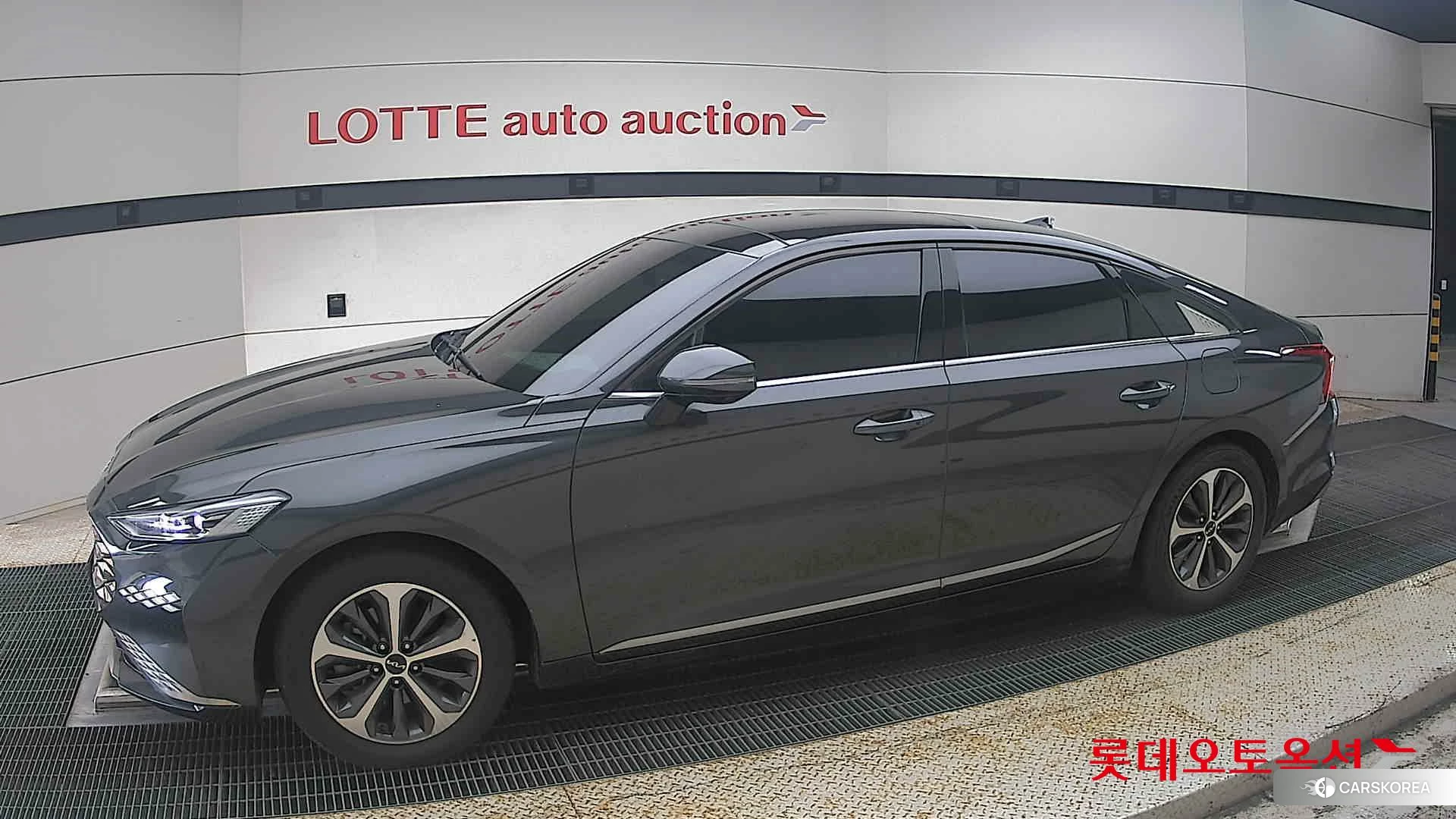 Kia K8 Hybrid 2023 Interstellagray из Кореи, фото 3