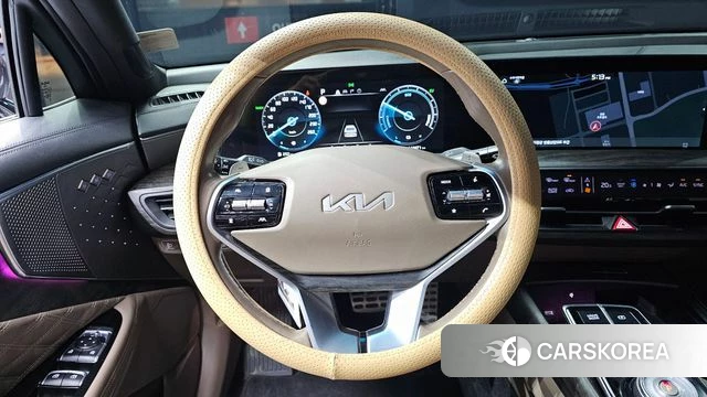 Kia K8 Hybrid 2021 Серый из Кореи, фото 3