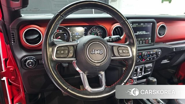 Jeep Wrangler (JL) 2020 Красный из Кореи, фото 3