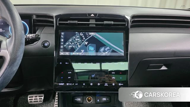 Hyundai Tucson Hybrid (NX4) 2022 Серый из Кореи, фото 3