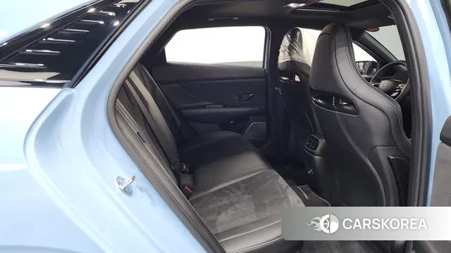 Hyundai The New Avante (CN7) 2025 Небесно-голубой из Кореи, фото 3