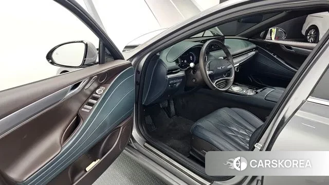 Genesis G80 (RG3) 2021 Серебристо-серый из Кореи, фото 3