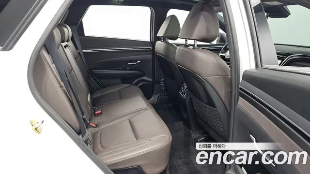 Hyundai Tucson Hybrid (NX4) 2020 Белый из Кореи, фото 3