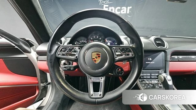 Porsche 718 Cayman 2021 Серебристо-серый из Кореи, фото 3