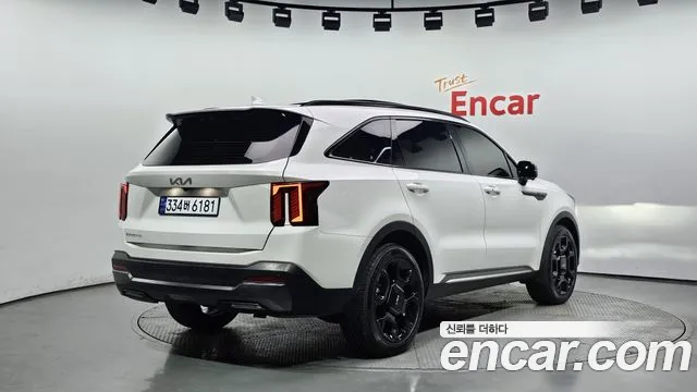 Kia The New Sorento 4th Generation 2023 Белый из Кореи, фото 3