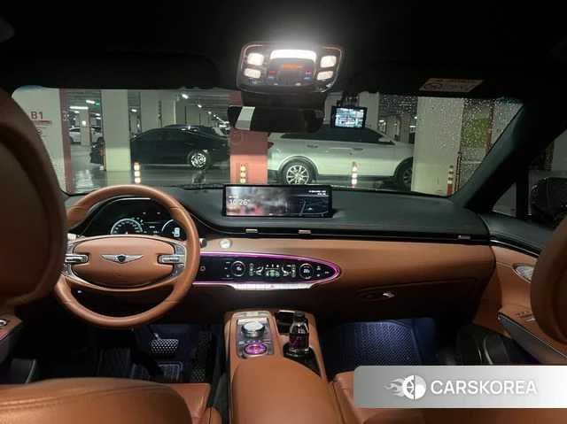 Genesis GV70 2021 Темно-зеленый из Кореи, фото 3