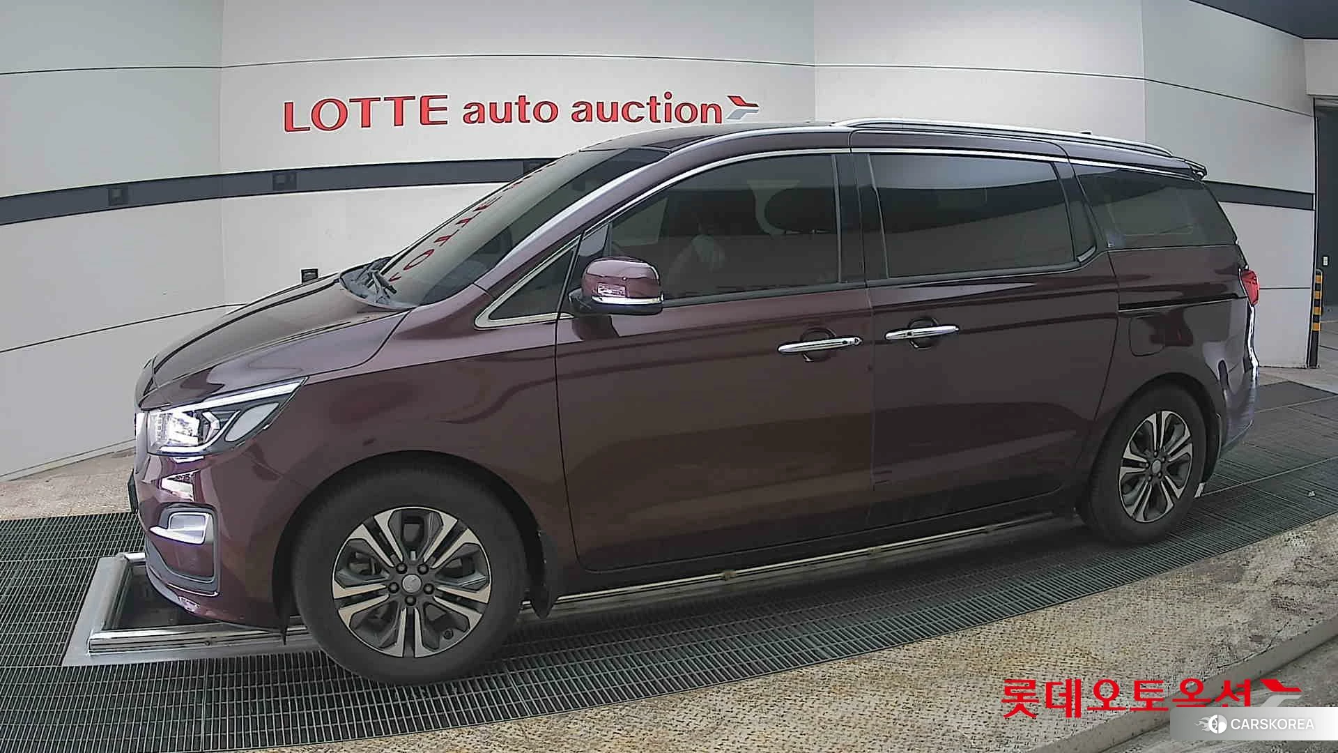 Kia Carnival 2020 BlackBerry (Red) из Кореи, фото 3